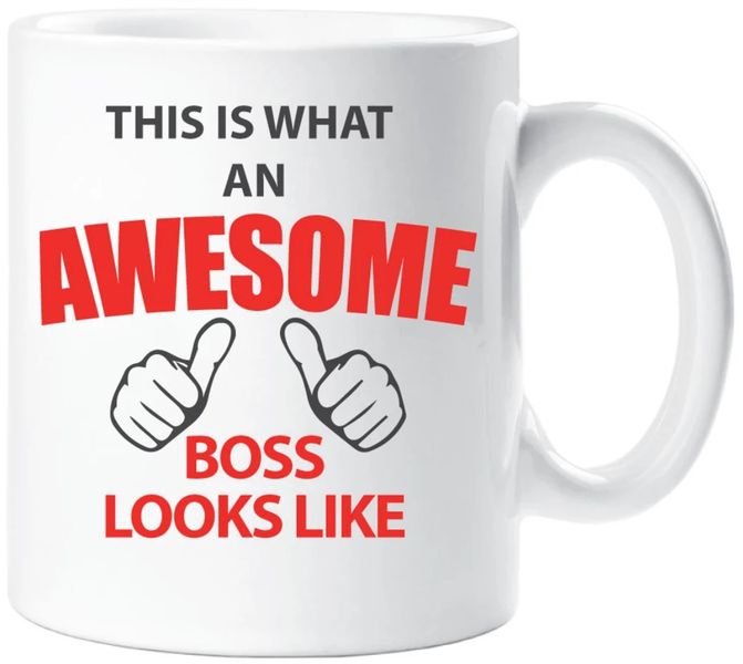 This Is What An Awesome Boss Birthday Christmas Colleague Boss Gift Mug