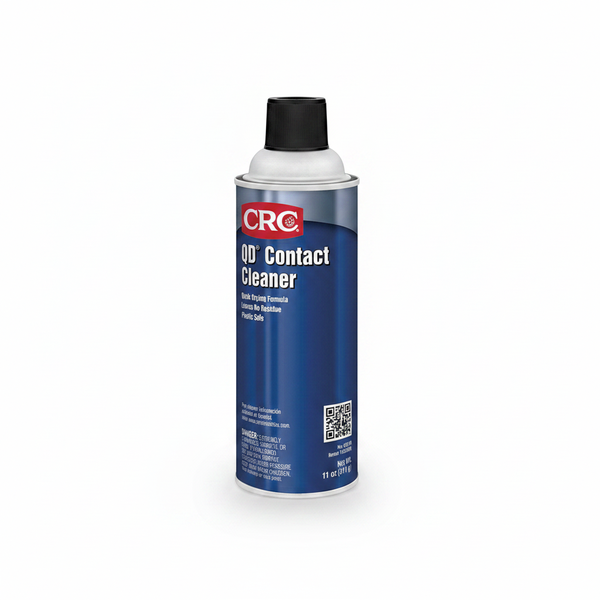 CRC Quick-Drying Contact Cleaner 500ml - Residue-Free, Plastic Safe
