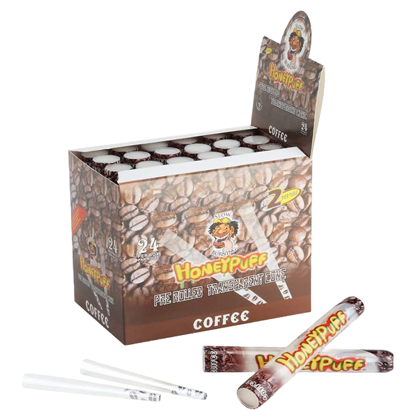 Coffee Flavored Pre Rolled Transparent Cones