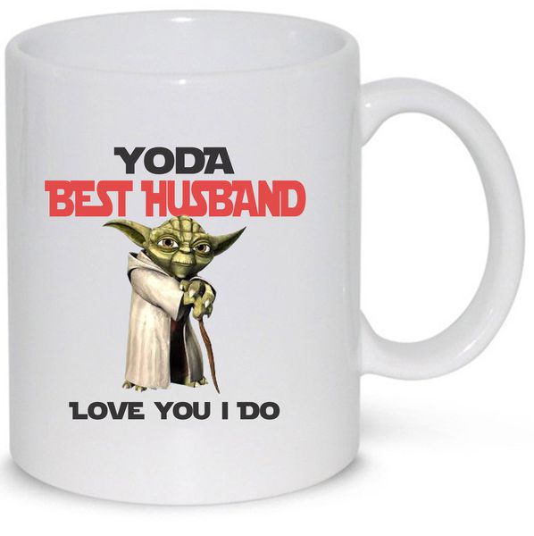 Yoda Best Husband Love You I Do Star Wars Coffee Mug (11 Oz Normal Size)