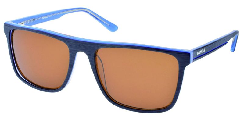 Barbour Navy Blue Wayfarer Sunglasses