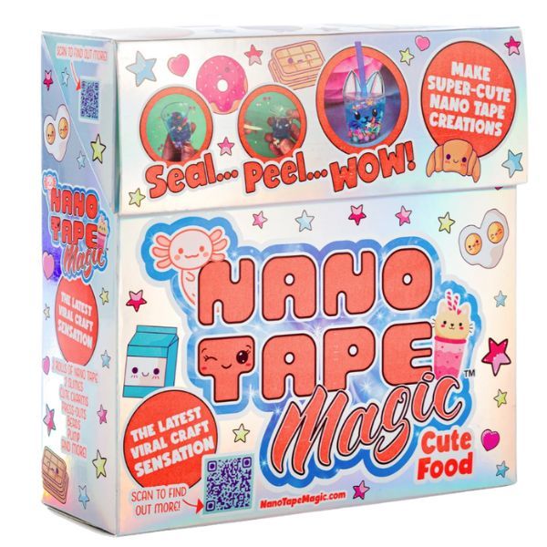 Nano Tape Magic Cute Food Kawaii Craft Kit - Viral Craft kit for Kids