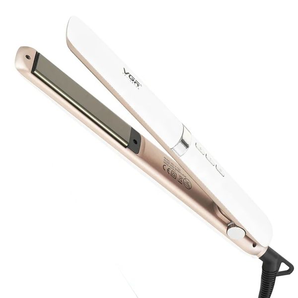 VGR - Professional 23mm Wide Plate Ceramic Coating Hair Straightener