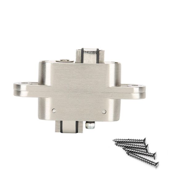 Zinc Alloy Adjustable Crossed Concealed Hinge for Folding Door 23x95mm Left