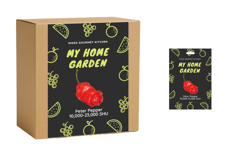 Chilli Grow Kit Complete - Peter pepper (red) + Seed pack