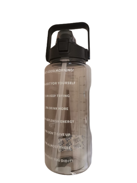 Water Bottle- Inspiration Bottles 2000ml - Black