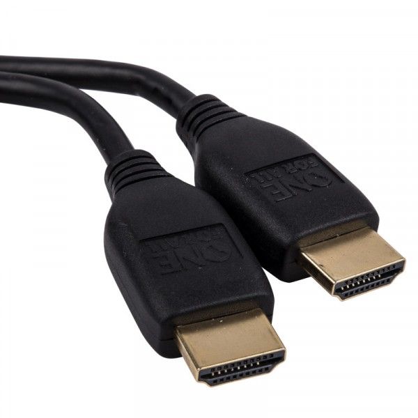 Bulk Pack 2 x One For All High Speed HDMI Cable - 1 Meters