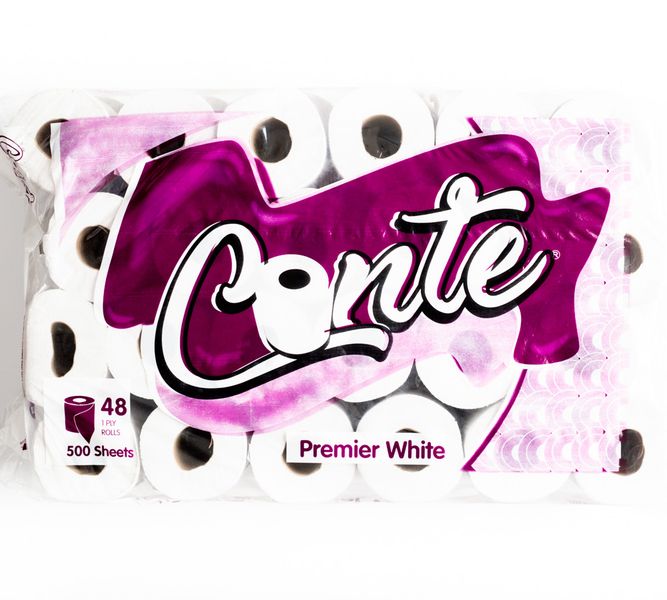 1 Ply Toilet Paper - 48 Pack