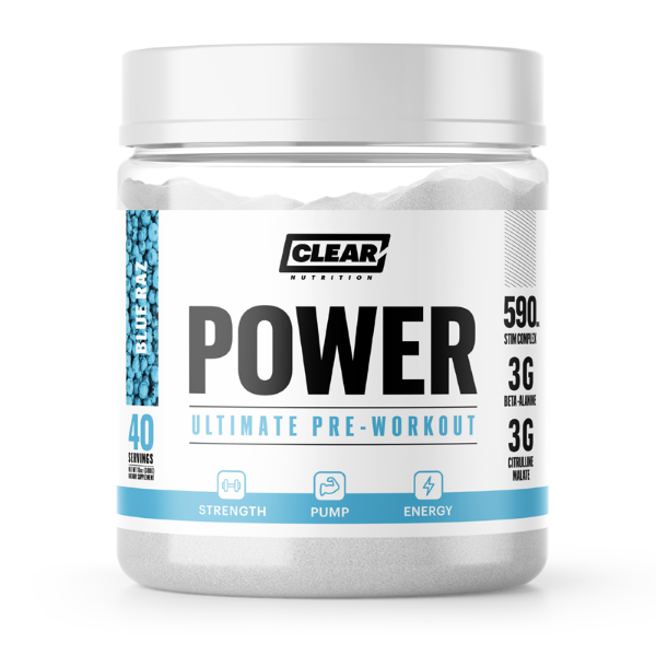 Clear Nutrition Power - Blue Raz