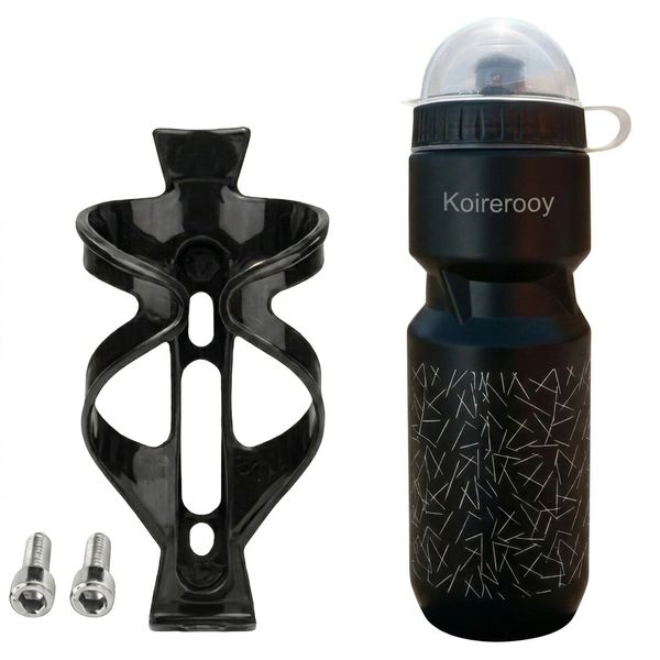 Koirerooy 750ml Cycling Water Bottle Comes with a Cup Holder And Two Screws