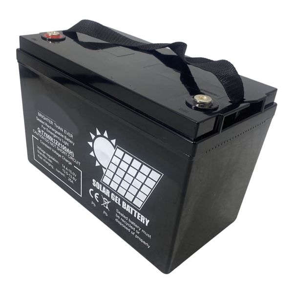 100AH 12V Sealed Rechargeable Solar Gel Battery Q-TY669