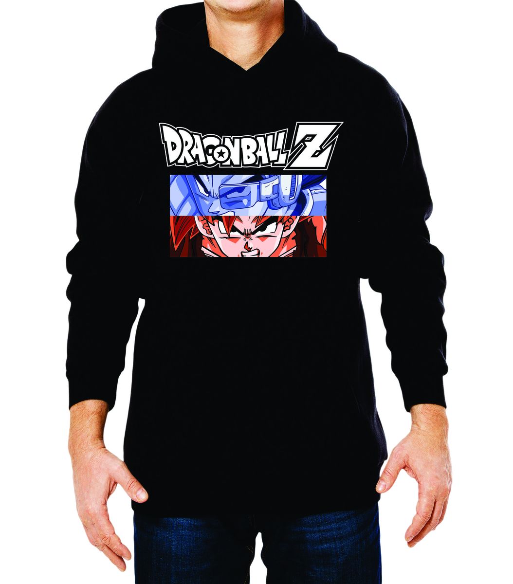 Dragon Ball Z - Monochrome - Mens Black Hoodie | Shop Today. Get