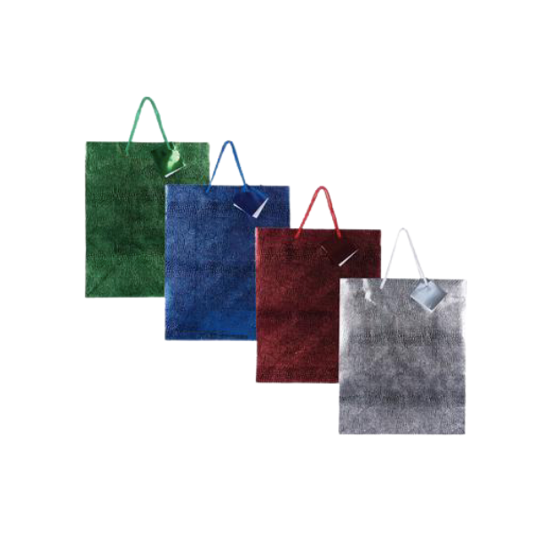Assorted Metallic Gift Bags Large