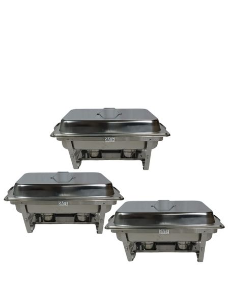 Super Chef Chafing Dish - 16 Litre Set of 3