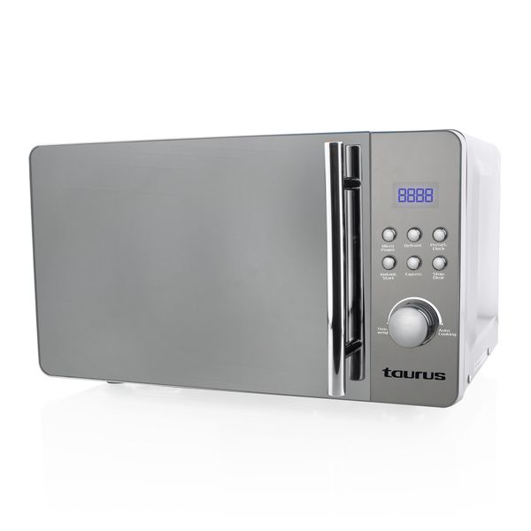 Taurus Microwave 5 Power Levels Silver 20L 700W "Microonda Digital
