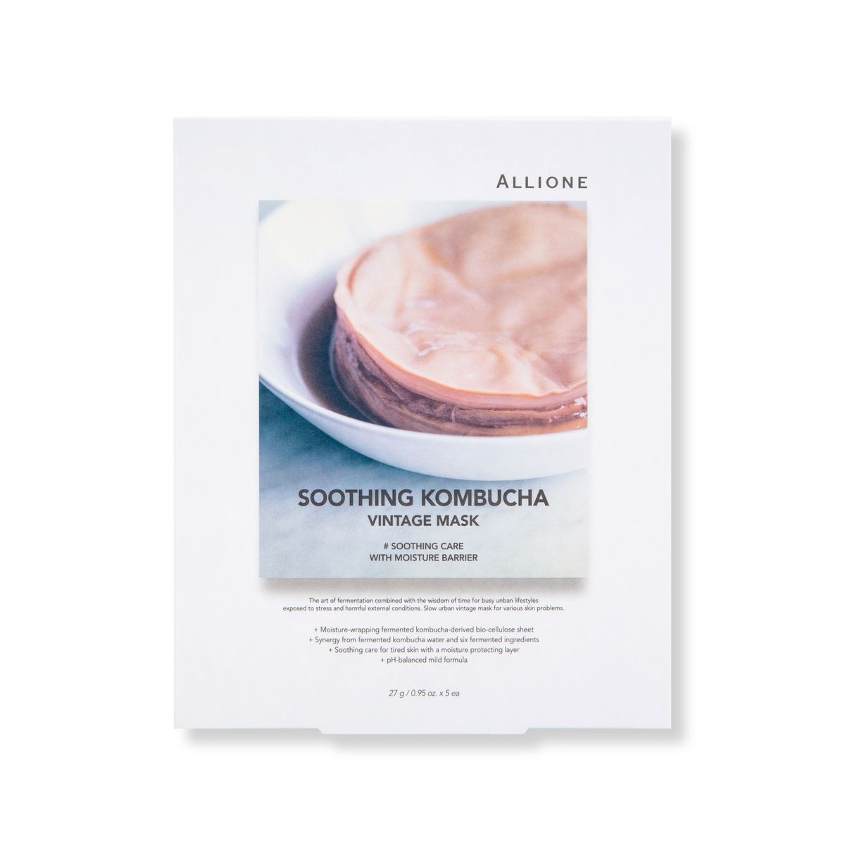 Allione Soothing Kombucha Vintage Mask - 30g x 5ea | Shop Today. Get it ...