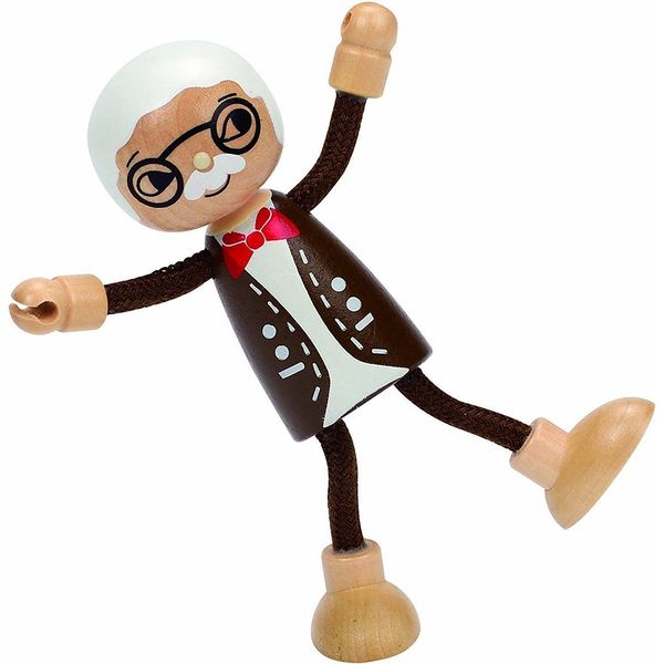 Hape - Wooden Doll Figurine - Grandpa