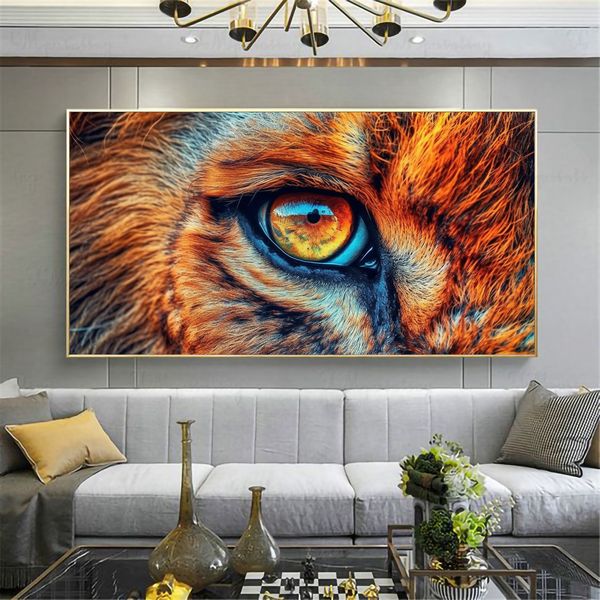 Canvas Wall Decor - Predator's Gaze- 0483