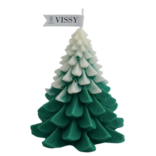 iKids - Scented Candle - Green 3D Christmas Tree