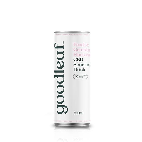 Goodleaf Peach &amp; Geranium Can 300ml - Set of 24