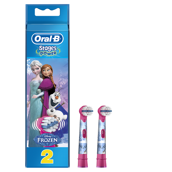 Oral-B Replacement Brush Heads - Stages Frozen - 2 Pack