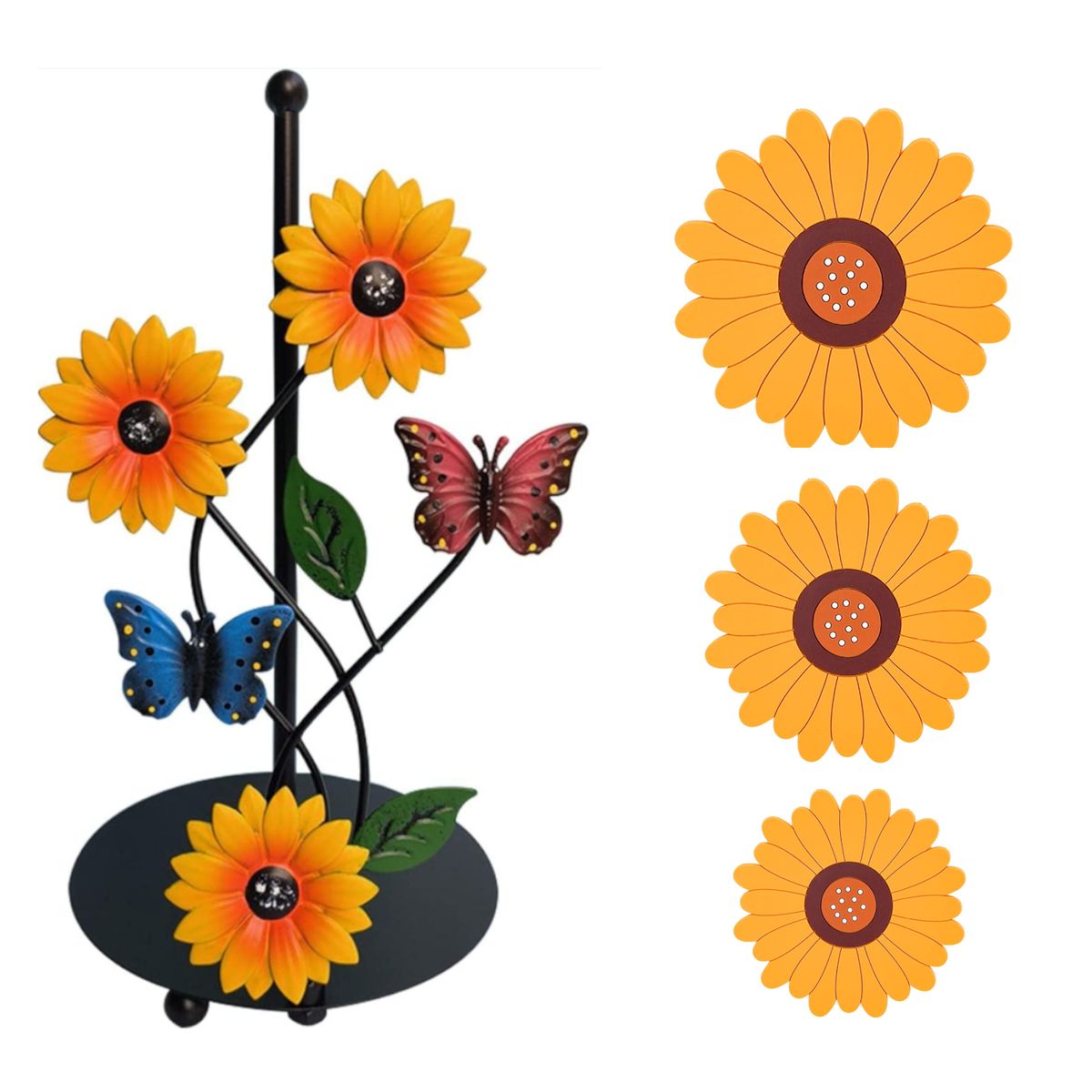 Sunflower Kitchen Paper Towel Holder and Placemats Shop Today. Get it