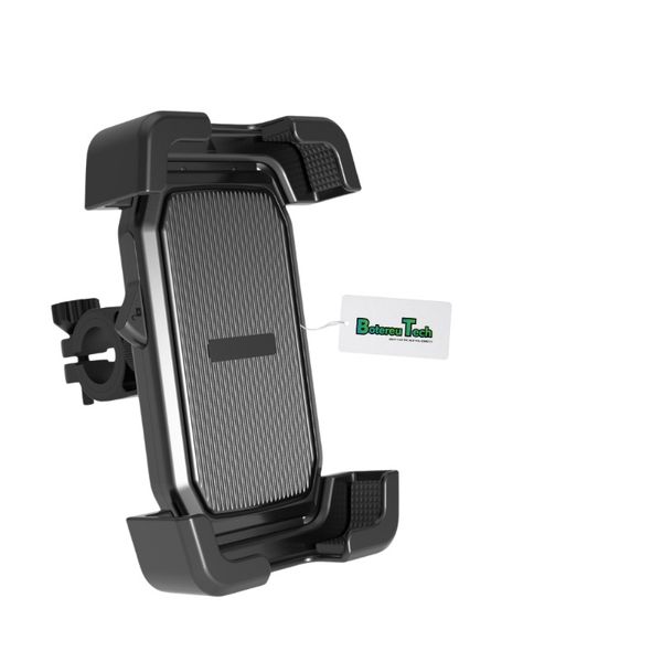 BotereuTech Bicycle Phone Mount Sunshade Handlebar ABS Black