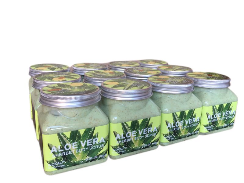 Aloe Vera Sherbet Scrub - 350ml Pack Of 12