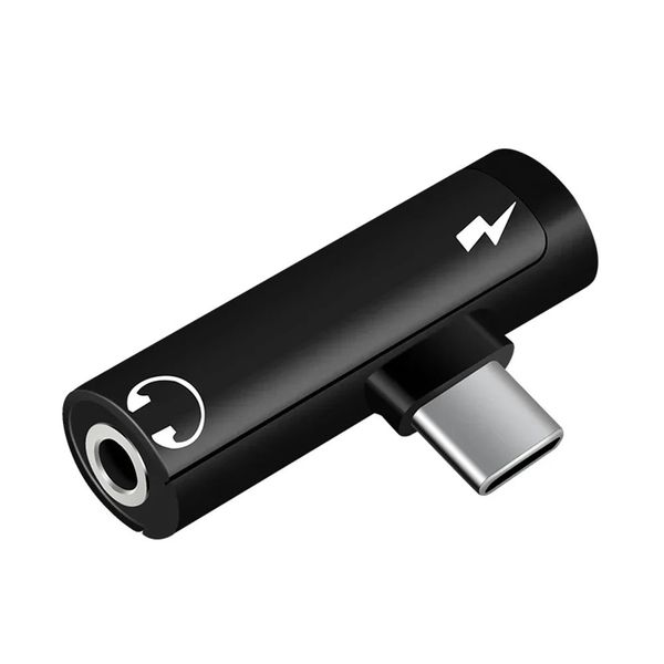 2-in-1 USB-C to 3.5mm Adapter Compatible with Xiaomi