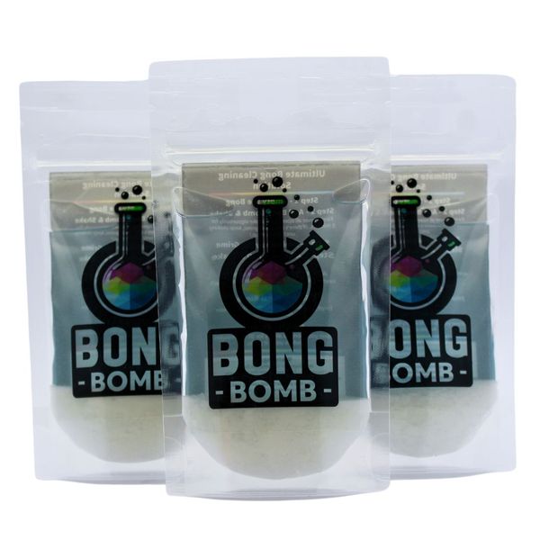 Bong Bomb Indigo - Abrasive Cleaner by BOMD - 200ml Pouch