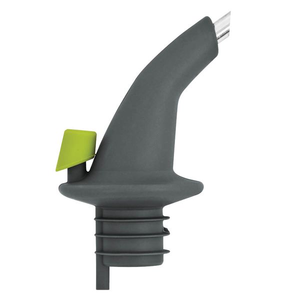 Trudeau - Stainless Steel &amp; Silicone Dripless Oil &amp; Vinegar Pourer