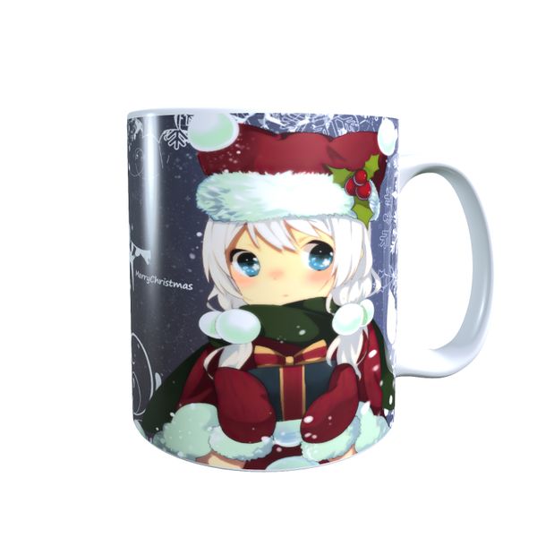 Maarin Suzuki Christmas - Anime Waifu Christmas Coffee Mug