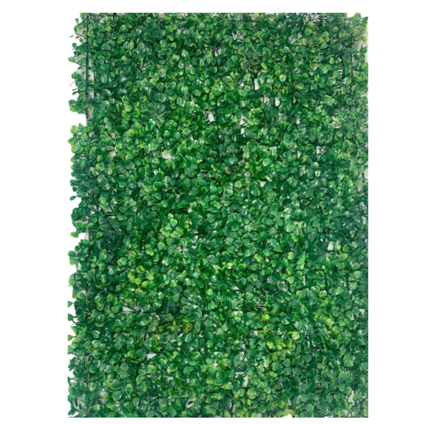 YMCP-080 Artificial Grass Wall Panels Plastic Greenery Plant Wall 40X60cm
