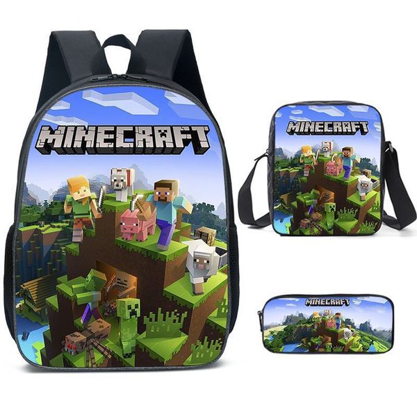 Lunch Box And Pencil Case Set Minecraft image