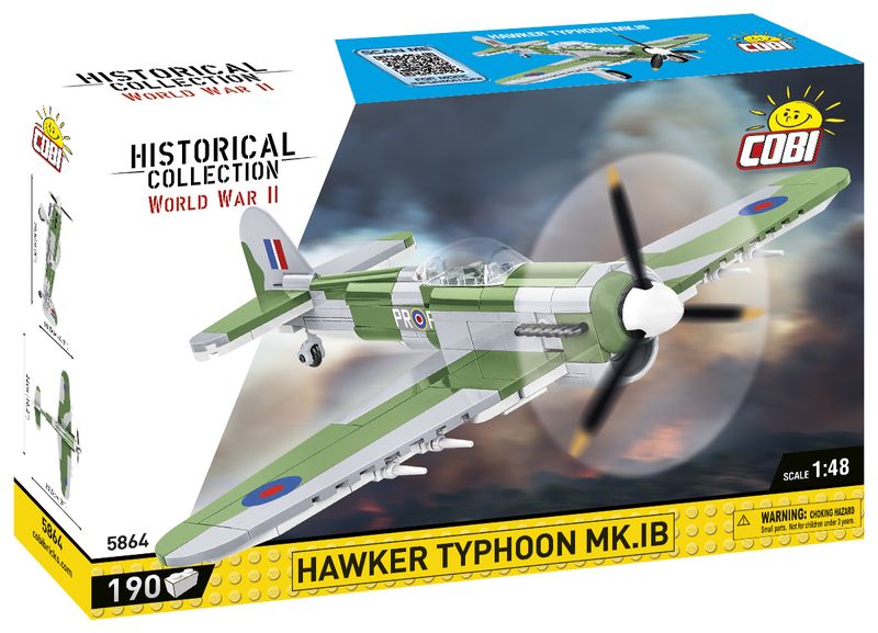 COBI Hawker Typhoon Mk.1B Fighter Airplane Construction Model