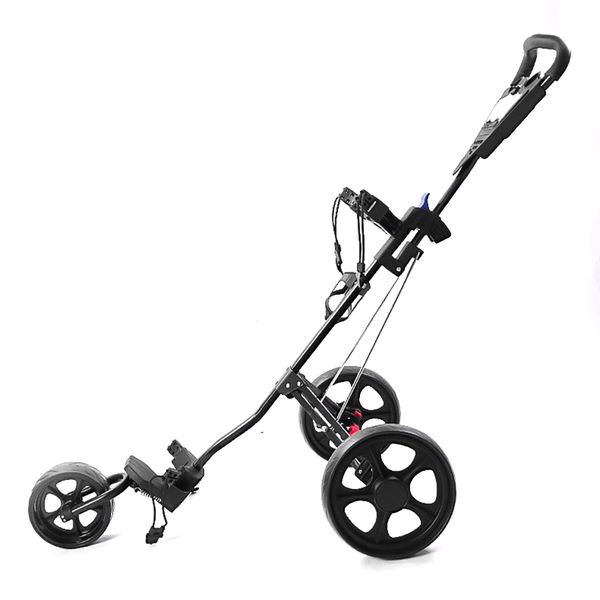 Foldable 3-Wheel Golf Bag Pull Cart