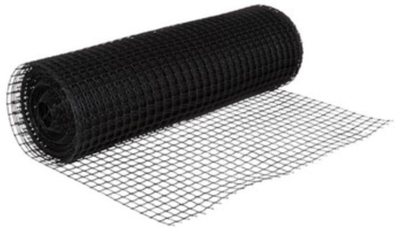Plasti Net Black Plastic Netting 1m x 25m Roll