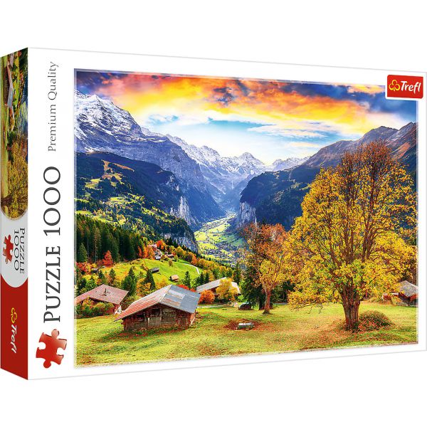 Trefl 1000pc - A Picturesque Alpine Village