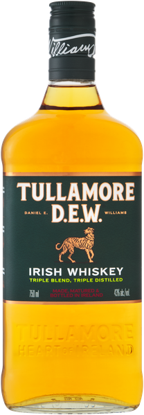 Tullamore Dew Blended Irish Whiskey -750ml