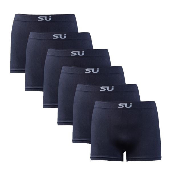 Seamfree Underwear - Mens Seamless Boxers - 6 Pack