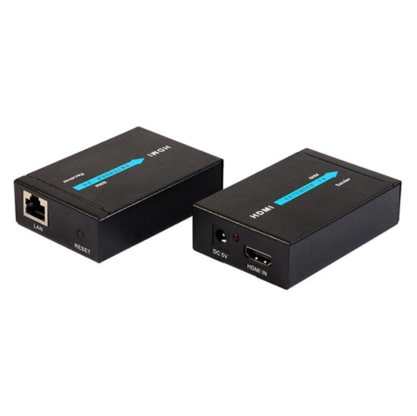 1080P 60M HDMI Extender By Cat-5e/6-Black