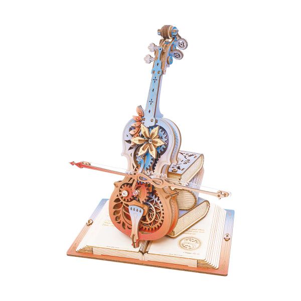 ROKR Robotime Symphony of Gorgeous Dreams Mechanical Music Box DIY Puzzle