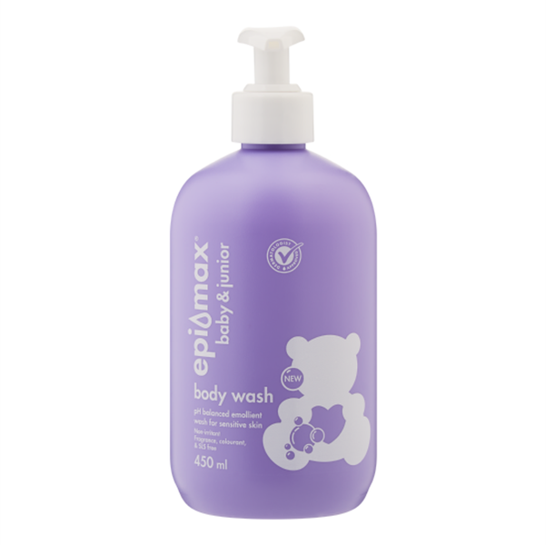 Epi-Max Baby &amp; Junior Body Wash 450ml For Sensitive Skin