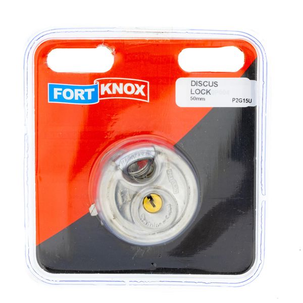 FORT KNOX Discus Padlock Econo 50mm Q:1 P2G15