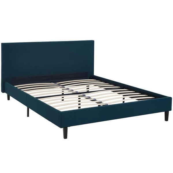 Azure Anya HM Bed Set in Blue Beige