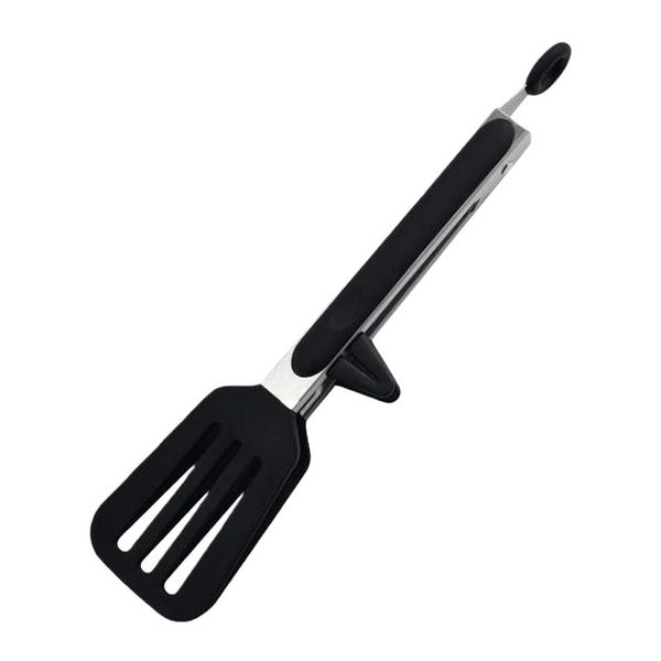 9 Inch Stainless Steel Silicone Food Tongs Non Stick Cooking Clips