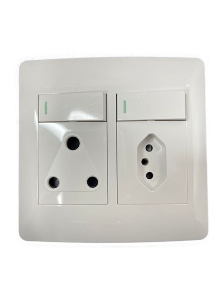 MrUL-Modern 16 Amp Single Plug And New SA Regulation Plug Pack of 2