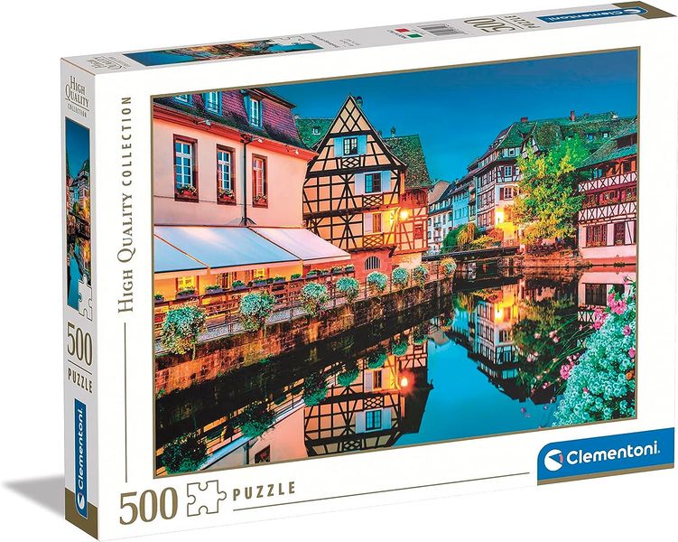 Clementoni 500 Piece Puzzle Strasbourg Old Town