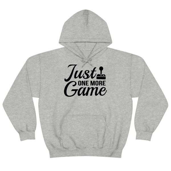 Just One More Game Gamer Gift Hoodie