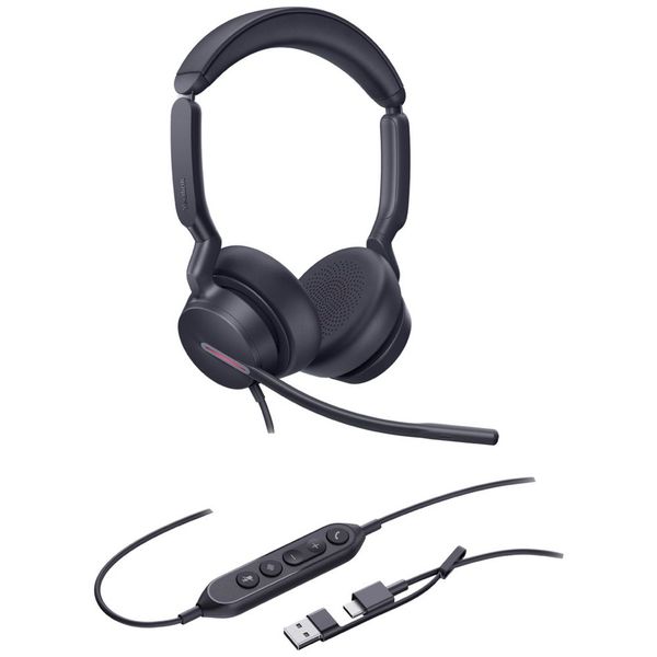 Yealink UH46 Dual Midlevel Teams Certified USB-C Headset